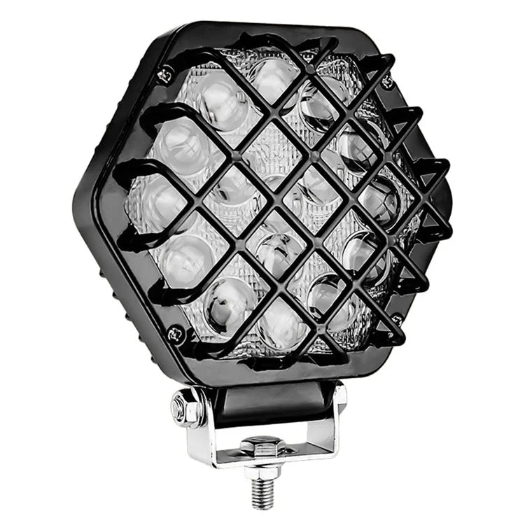 5-inch 48W 16-LED Car Truck Forklift Driving Spotlight Waterproof Engineering Vehicle Headlight