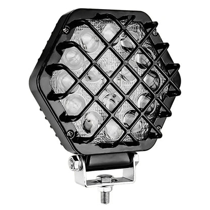 5-inch 48W 16-LED Car Truck Forklift Driving Spotlight Waterproof Engineering Vehicle Headlight