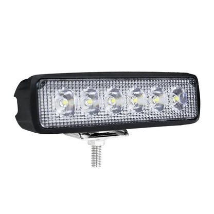 18W Car SUV Off-Road 6LED Spotlight Waterproof Vehicle Super Bright Bar Lamp Headlight