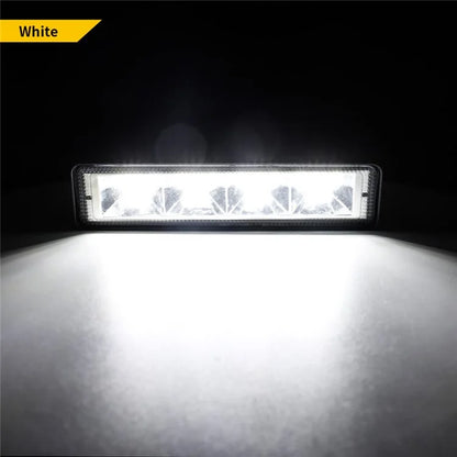 24LED Car SUV Off-Road Floodlight Bar Lamp Waterproof Vehicle Bright Flood Light