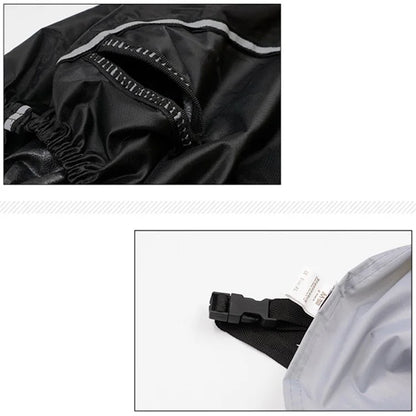 WUPP CS-1410 Motorcycle Cover Thickened Oxford Fabric All Season Waterproof Motorbike Cover (XL Size)