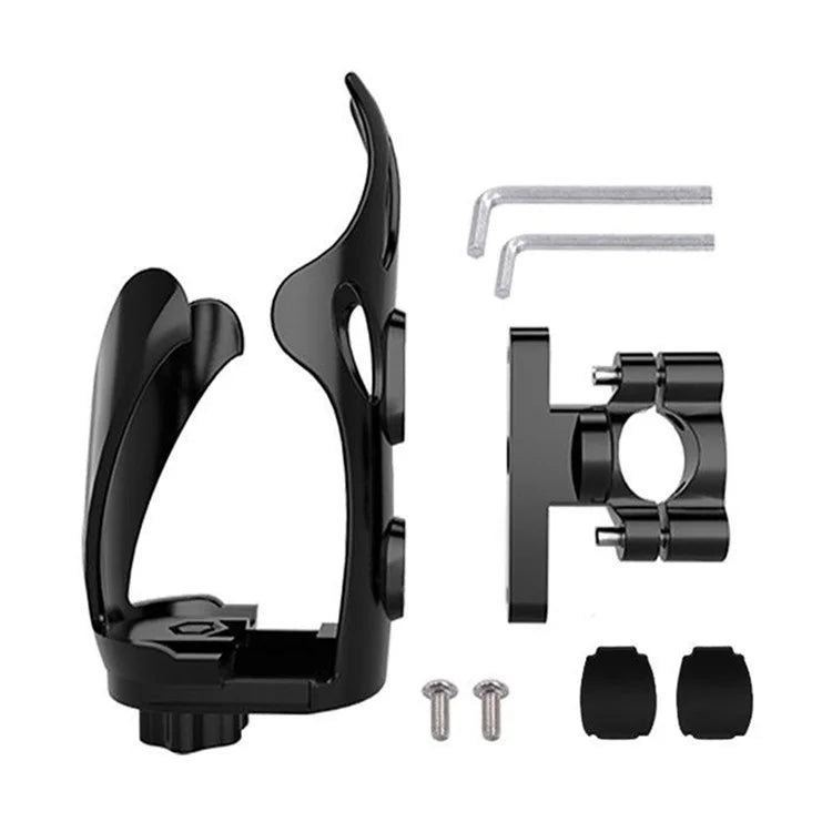 WUPP CSZH-1080 Bike Water Bottle Cage Rearview Mirror Mount Drink Cup Holder