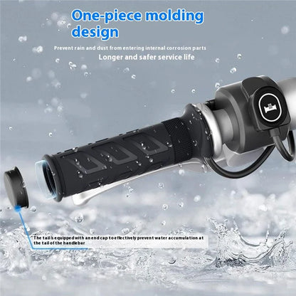 WUPP CS-1956E1 Oval Plastic Switch Heated Grips M4 Arrow ATV Heating Handle Grips