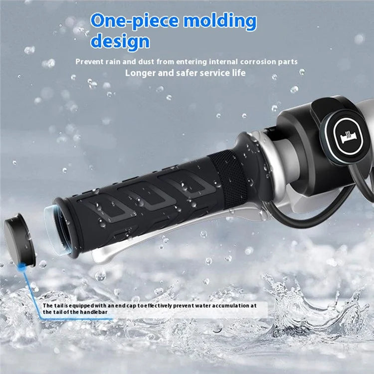 WUPP CS-1956E2 Oval Metal Switch Heated Grips M4 Arrow ATV Heating Handle Grips