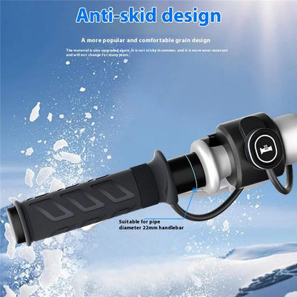 WUPP CS-1956E2 Oval Metal Switch Heated Grips M4 Arrow ATV Heating Handle Grips