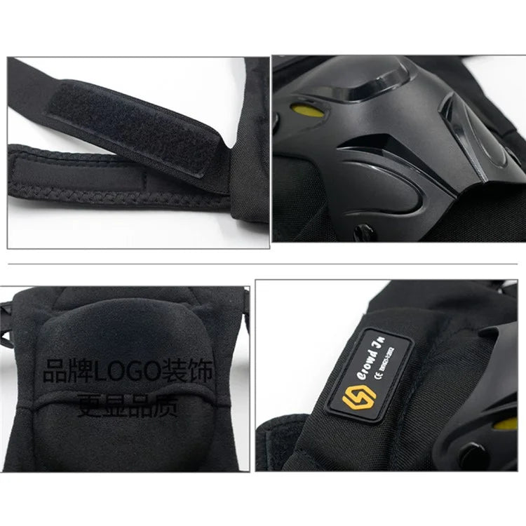 WUPP CS-1361F1 1 Pair Crowd In Knee Brace Motorcycle Racing Knee Guards Pads