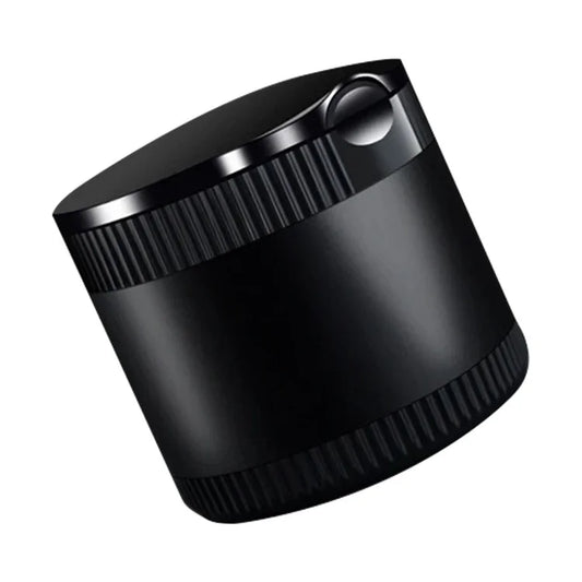 Creative Car Metal Ashtray with LED Night Light High-Temperature Resistant Ashtray with Cigarette Holder