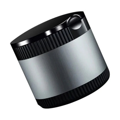 Creative Car Metal Ashtray with LED Night Light High-Temperature Resistant Ashtray with Cigarette Holder
