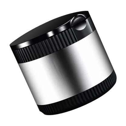 Creative Car Metal Ashtray with LED Night Light High-Temperature Resistant Ashtray with Cigarette Holder