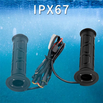 WUPP CSZH-983F2 1 Pair Intelligent Three Gear Temperature ATV Motorcycle Electric Heating Handle