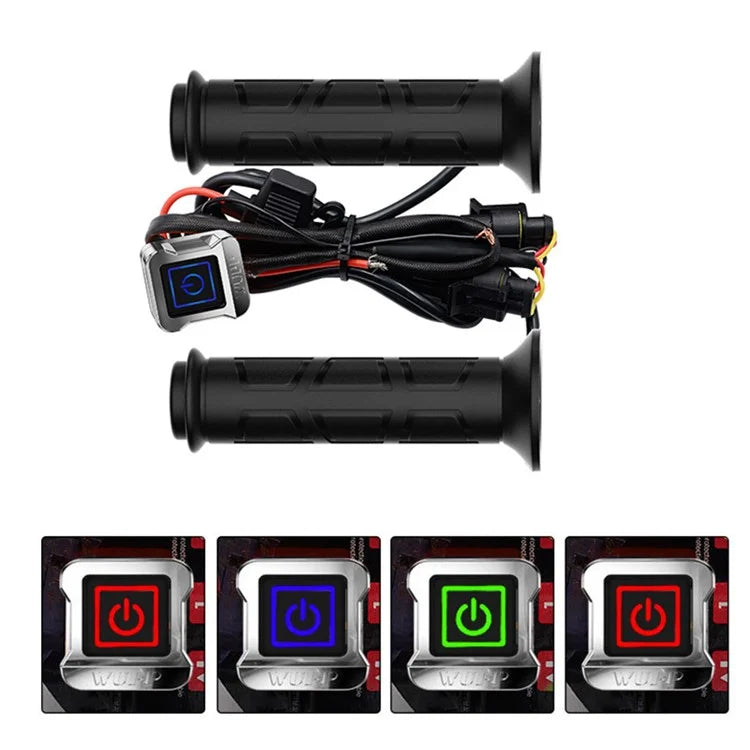 WUPP CSZH-983F2 1 Pair Intelligent Three Gear Temperature ATV Motorcycle Electric Heating Handle