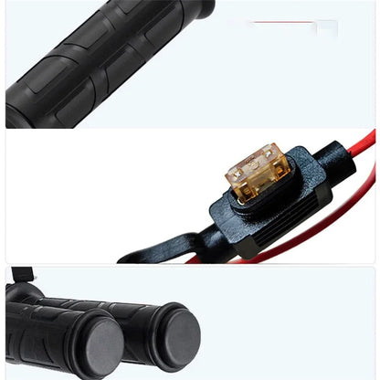 WUPP CSZH-983F2 1 Pair Intelligent Three Gear Temperature ATV Motorcycle Electric Heating Handle