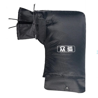 WUPP CS-1506A2 1 Pair Motorcycle Handle Gloves Winter Electric Bicycle Warm Handlebar Cover, Small Opening