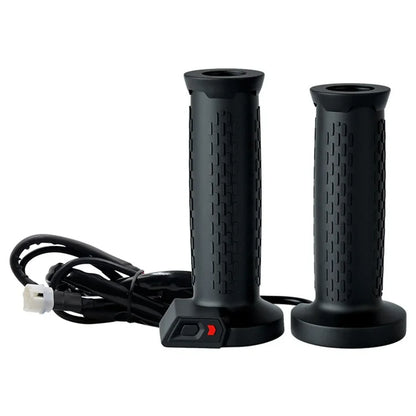 WUPP CS-1324A1 1Pair ATV Electric Heated Grip Waterproof Motorcycle Handlebar Grip Heater with 5 Gear Adjustable