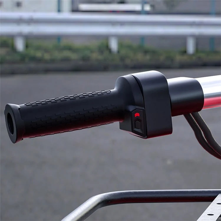 WUPP CS-1324A1 1Pair ATV Electric Heated Grip Waterproof Motorcycle Handlebar Grip Heater with 5 Gear Adjustable