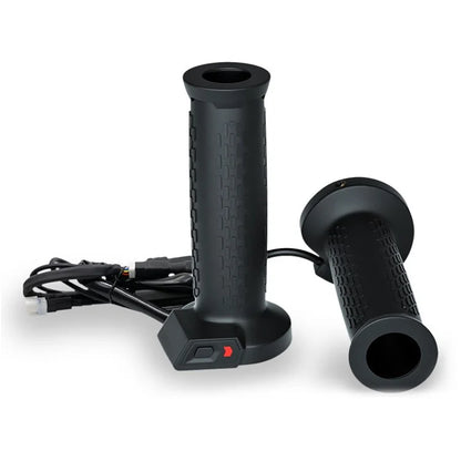 WUPP CS-1324A1 1Pair ATV Electric Heated Grip Waterproof Motorcycle Handlebar Grip Heater with 5 Gear Adjustable