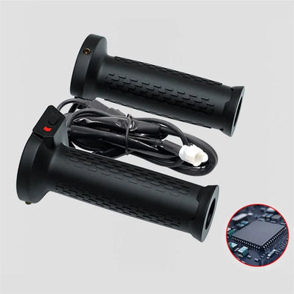 WUPP CS-1324A1 1Pair ATV Electric Heated Grip Waterproof Motorcycle Handlebar Grip Heater with 5 Gear Adjustable