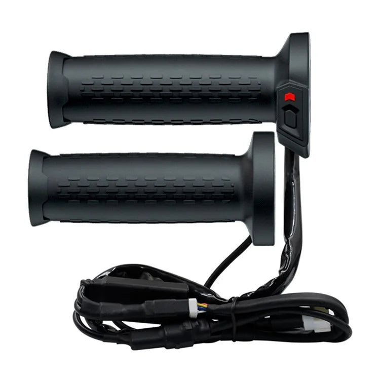 WUPP CS-1324A1 1Pair ATV Electric Heated Grip Waterproof Motorcycle Handlebar Grip Heater with 5 Gear Adjustable