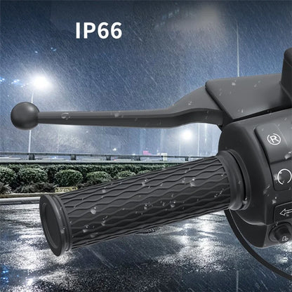 WUPP CS-1819A1 Fast Heating Handlebar Silicone Sleeve Motorcycle Electric Heated Grips, Wrap Version