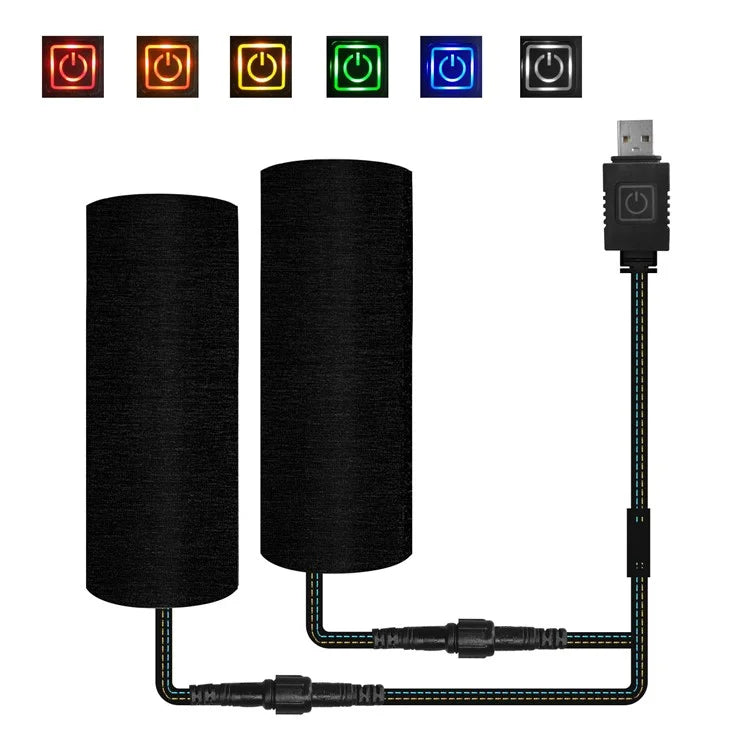 WUPP CSZH-974G1 Electric Handlebar Grip with Memory Function Motorbike Heated Grip with 6 Temperature Adjustable