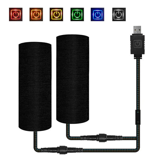 WUPP CSZH-974G1 Electric Handlebar Grip with Memory Function Motorbike Heated Grip with 6 Temperature Adjustable