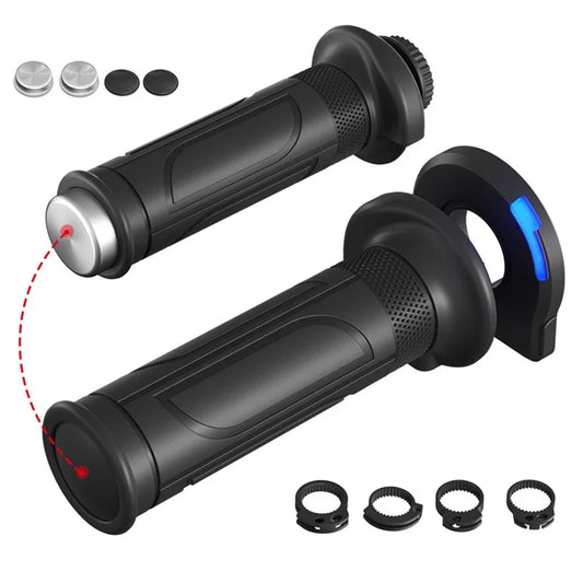 WUPP CSZH-1787A1 5+1 Gear Electric Scooters Handle Grips for Motorcycle Heated Handlebar Grips with Memory Function