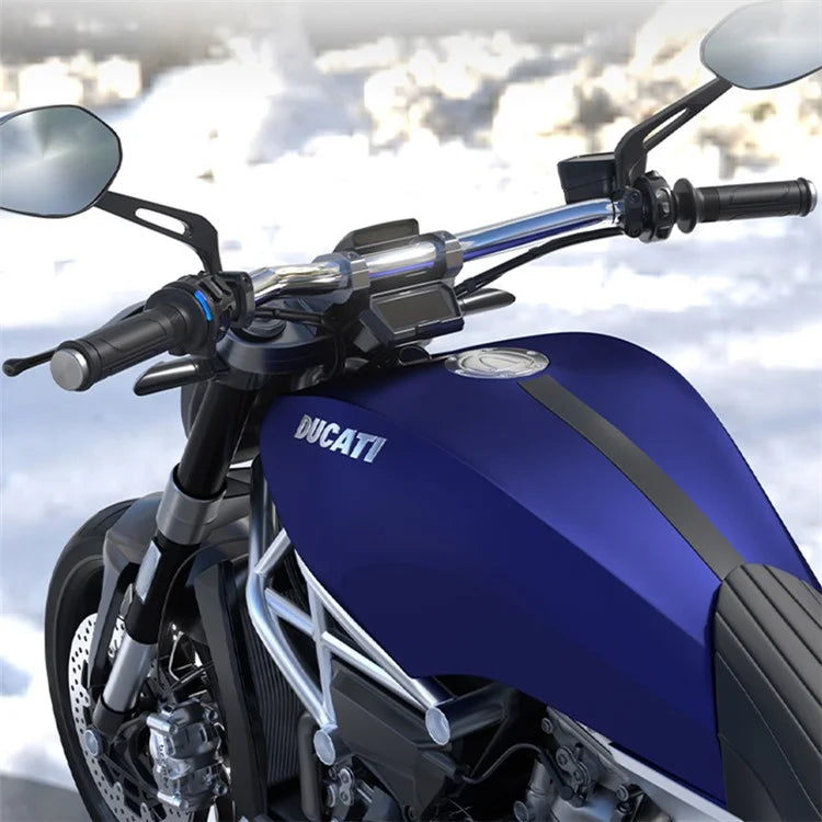 WUPP CSZH-1787A1 5+1 Gear Electric Scooters Handle Grips for Motorcycle Heated Handlebar Grips with Memory Function