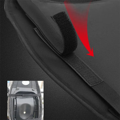 WUPP CSZH-0025A4 Motorcycle Heating Cushion Waterproof Electric Heated Seat Pad with 3-Gear Temperature Adjustment