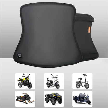 WUPP CSZH-0025A4 Motorcycle Heating Cushion Waterproof Electric Heated Seat Pad with 3-Gear Temperature Adjustment