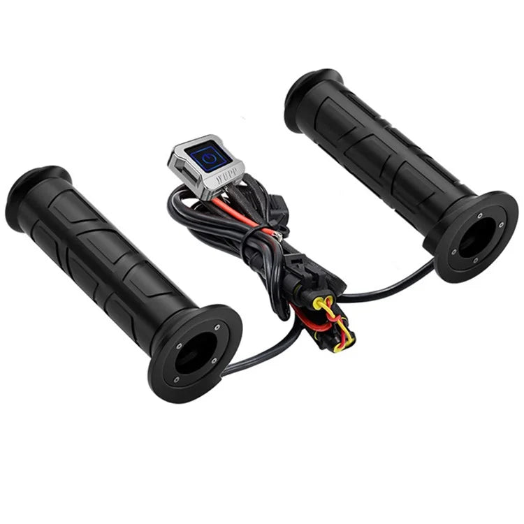 WUPP CSZH-983F2 1 Pair ATV Heated Handlebar Grips 3 Temperature Electric Heated Handle