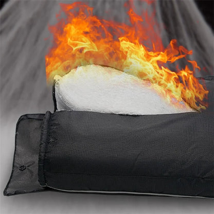 WUPP CS-1472A1 1 Pair Small Opening Motorcycle Handlebar Mitten Handlebar Winter Warmer Cover