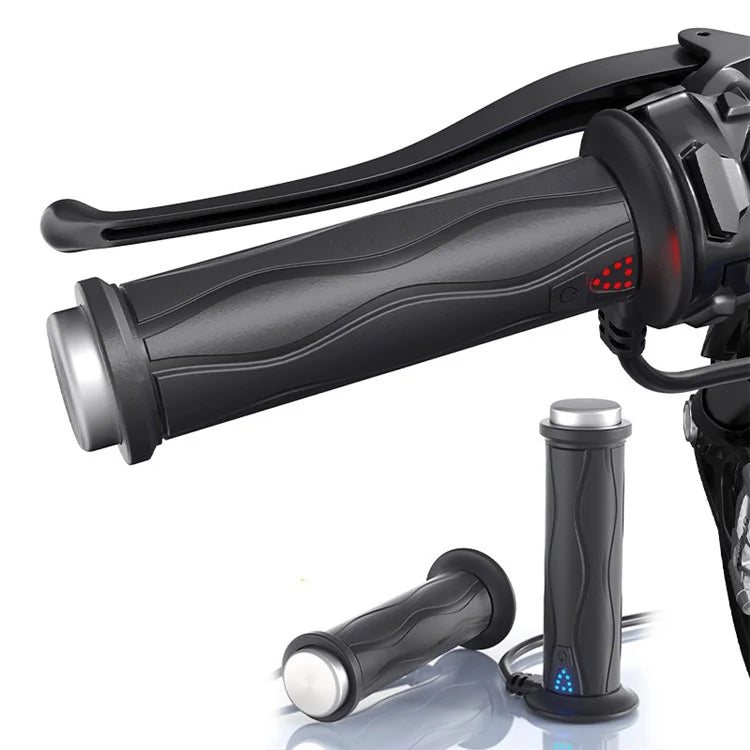 WUPP CSZH-1823B2 1 Pair Motorcycle Heated Grips 22mm Universal Silicone Handlebar Warmers
