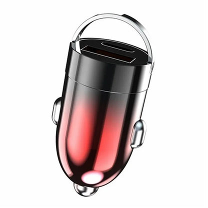 G20JB  M100W+PD 20W Car Charger Phone Charging Adapter Dual Port Cigarette Lighter Adapter for 12-24V Car