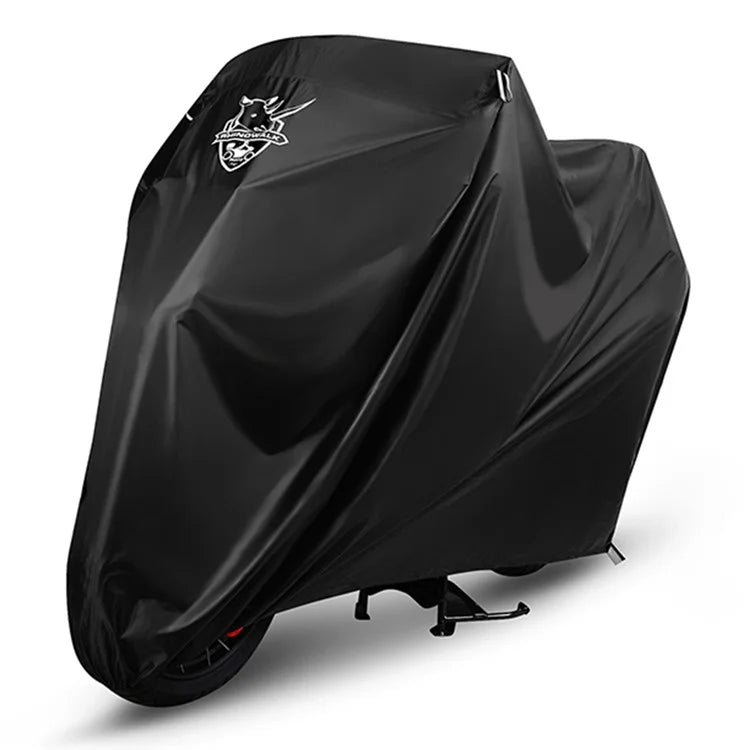 RHINOWALK F1001 L Size Motorcycle Cover Polyester Outdoor Anti-sun Waterproof Motorbike Cover Protector
