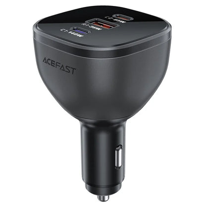 ACEFAST B14 165W USB + Dual Type-C Car Charger Phone Fast Charging Adapter
