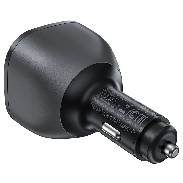 ACEFAST B14 165W USB + Dual Type-C Car Charger Phone Fast Charging Adapter