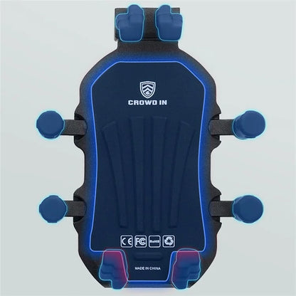 WUPP CS-1990A1 Motorcycle Handlebar Phone Mount Clamp Aluminum Alloy Anti-Shake Bike Phone Holder