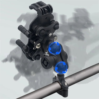 WUPP CS-1990C1 Bicycle Handlebar Phone Holder with Anti-theft Knob Design for Motorcycle / Scooter