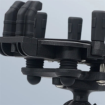 WUPP CS-1990C1 Bicycle Handlebar Phone Holder with Anti-theft Knob Design for Motorcycle / Scooter