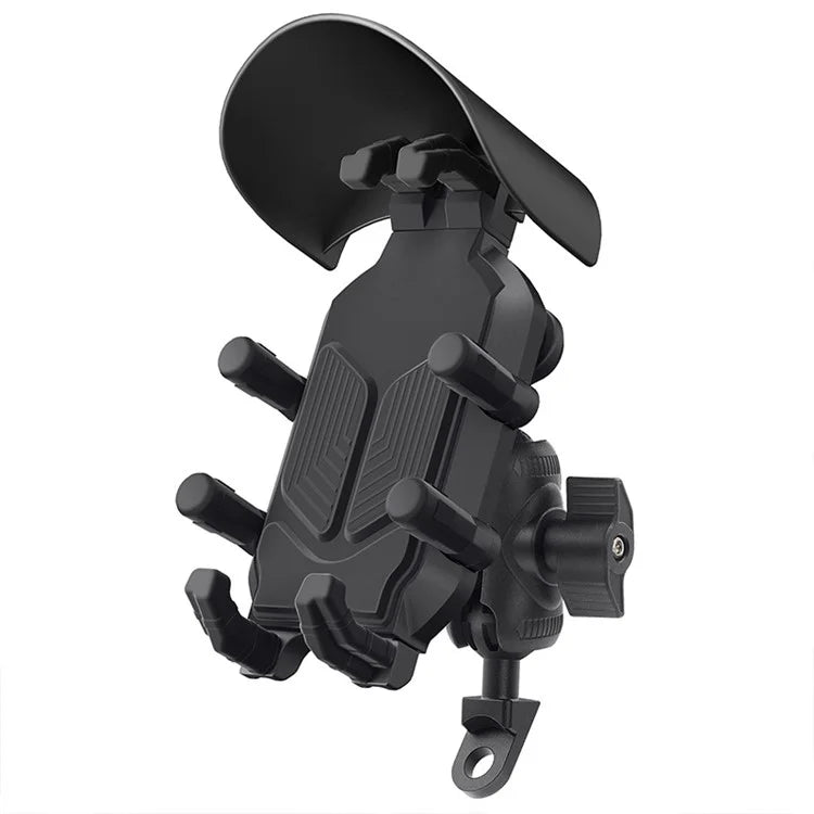 WUPP CS-1988A2 Rearview Mirror Phone Mount Adjustable Motorcycle Bike CNC Ball Head Aluminum Alloy Phone Holder