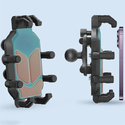 WUPP CS-1988A2 Rearview Mirror Phone Mount Adjustable Motorcycle Bike CNC Ball Head Aluminum Alloy Phone Holder