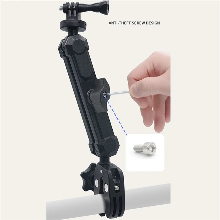 WUPP CS-2001A1 Motorcycle Camera Mount Holder Motorbike Handlebar Bracket for Gopro
