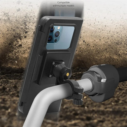 WUPP CS-1937B1 Motorbike Handlebar Phone Holder Sensitive Touch IP67 Waterproof Phone Case
