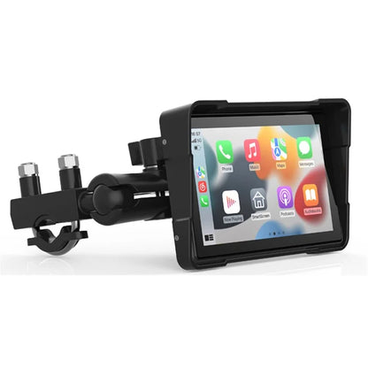 W512A 5 inch IPS Touch Screen Motorcycle Portable Car Stereo Screen with Wireless Carplay Android Auto