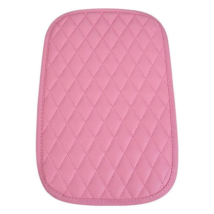 PU Leather Car Armrest Box Cover Pad Auto Center Armrest Box Protective Mat
