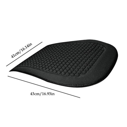 2Pcs Car Truck Front Seat Cushion Cool Breathable Fatigue Relief Vehicle Seat Pad