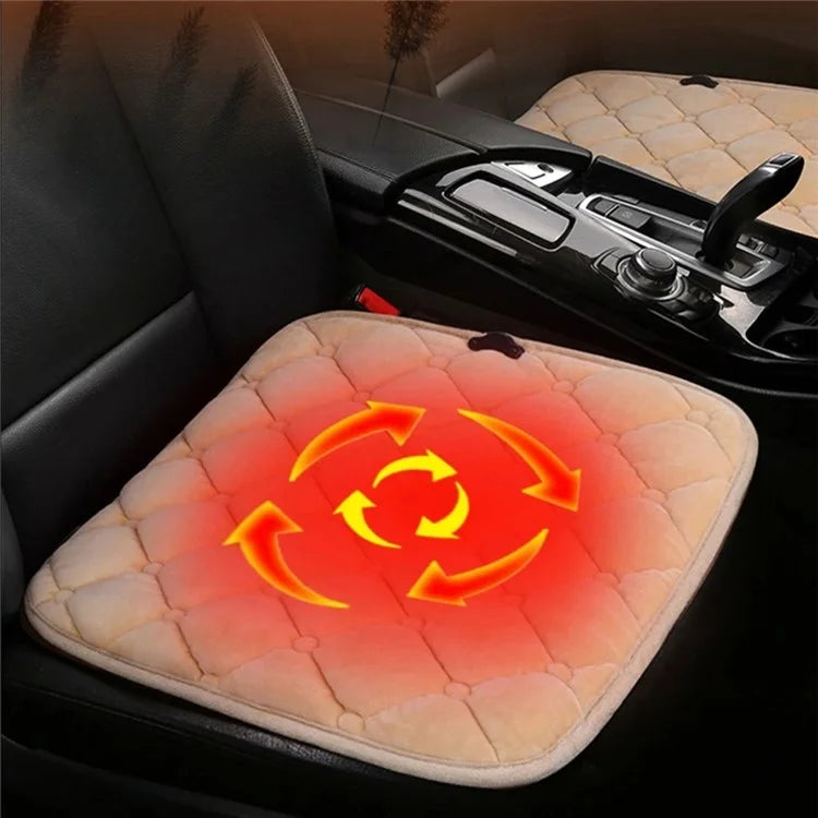 WM-SBXJRD USB 5V Car Heating Cushion Winter Non-Slip Seat Cover Warmer with Touch Switch