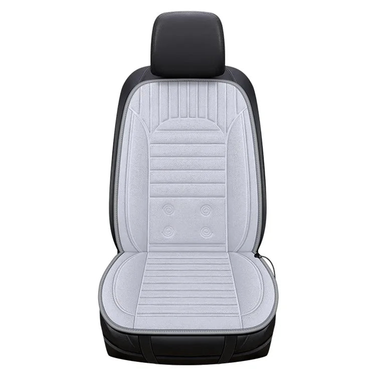 G-4S Heated Car Seat Covers Winter Heating 12V Car Seat Warmer Pad with Backrest