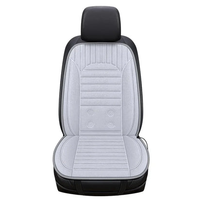 G-4S Heated Car Seat Covers Winter Heating 12V Car Seat Warmer Pad with Backrest