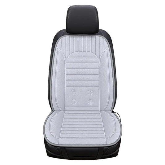 G-4S Heated Car Seat Covers Winter Heating 12V Car Seat Warmer Pad with Backrest